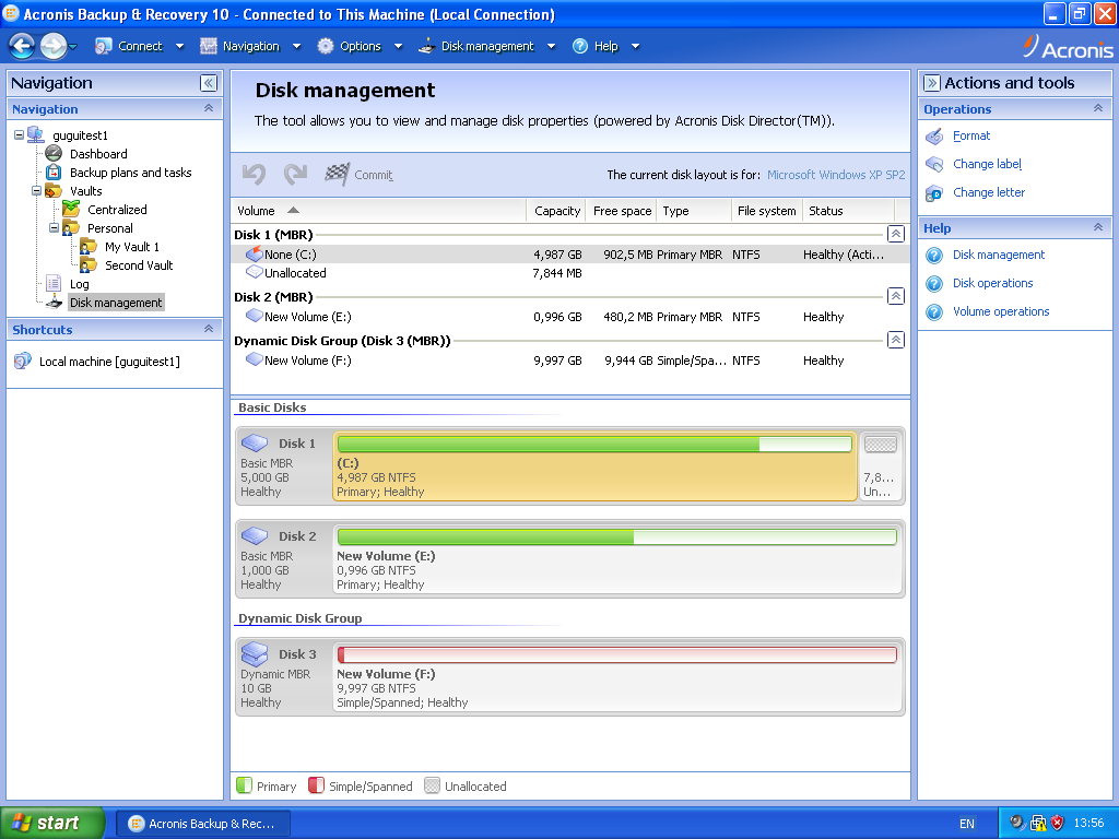 Acronis Backup Recovery 10  -  5