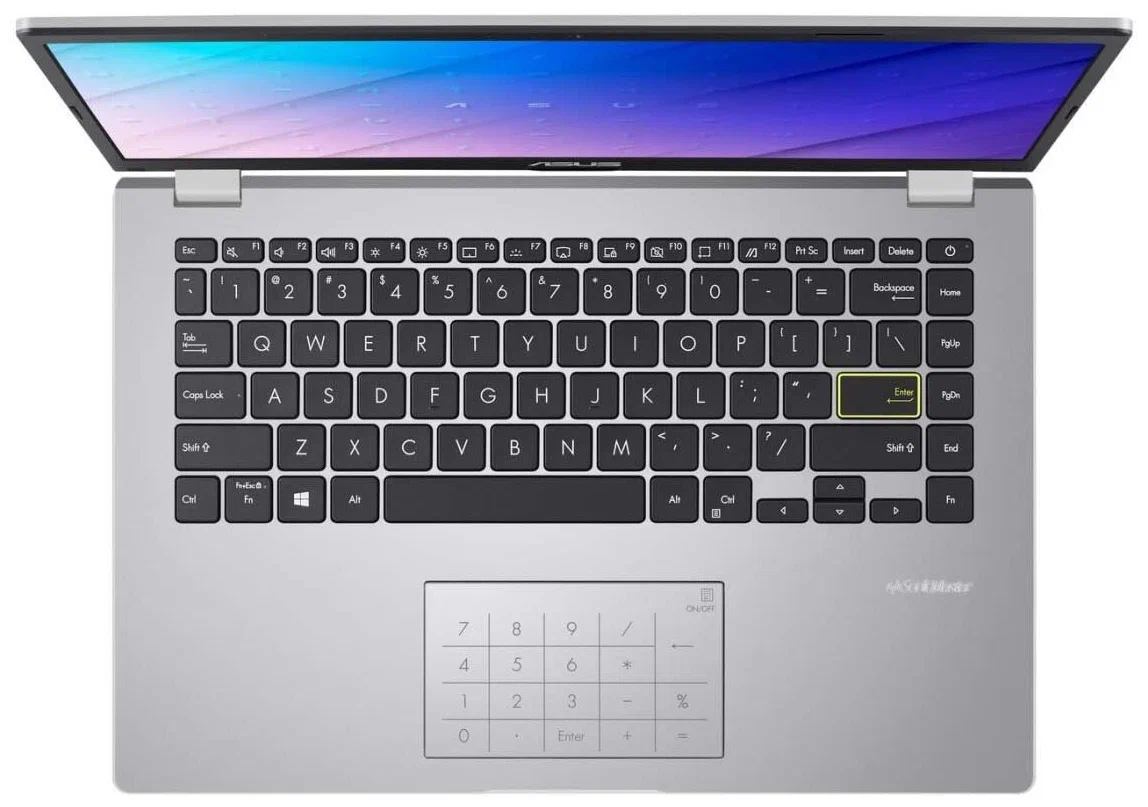 Ноутбук ASUS Vivobook Go 14 E410MA Intel Pentium Silver N5030 (белый)  (90NB0Q12-M006F0) купить, цена в интернет-магазине Allsoft