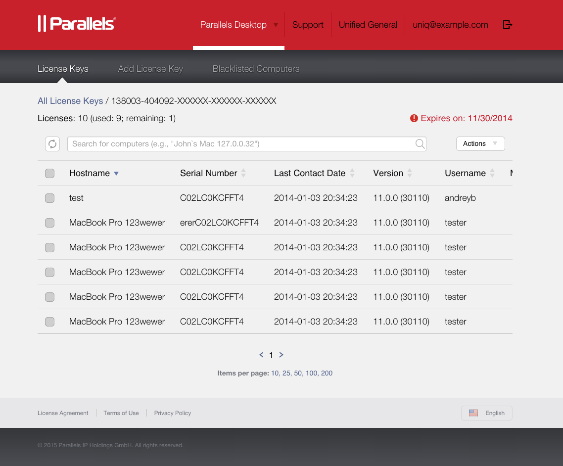 Parallels desktop for mac business edition update licenses