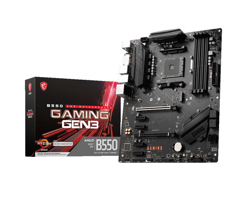 Материнская плата MSI AMD B550 B550 GAMING GEN3 (B550 GAMING GEN3) купить,  цена в интернет-магазине Allsoft