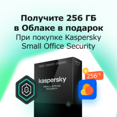 Облако Mail.ru в подарок при покупке Kaspersky Small Office Security