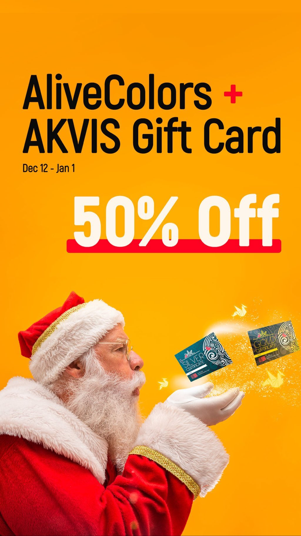 ALIVECOLORS + подарочный сертификат AKVIS со скидкой 50% ALIVECOLORS + подарочный сертификат AKVIS со скидкой 50%